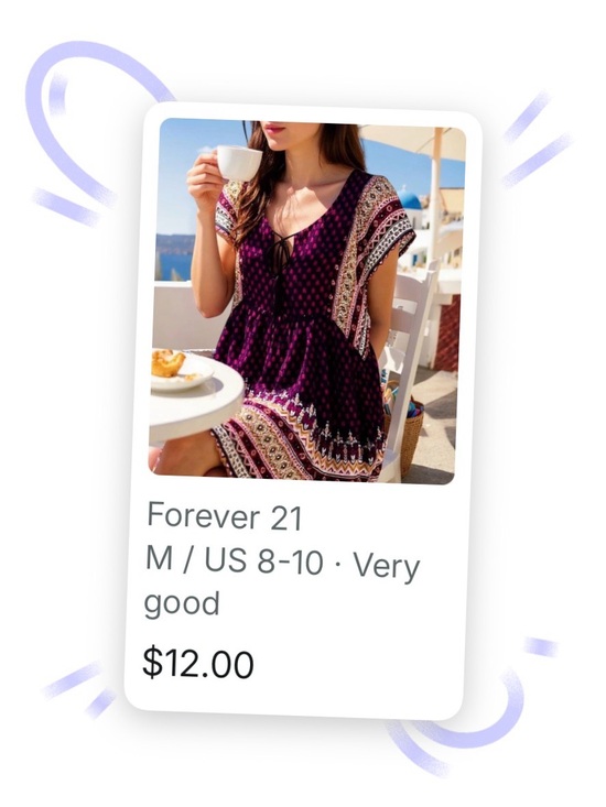 Forever 21 Dresses & Skirts - 🥥Bohemian Forever 21 Purple Patterned Women's Dress